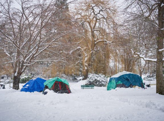 Uplynulá zima ve službách pro lidi bez domova